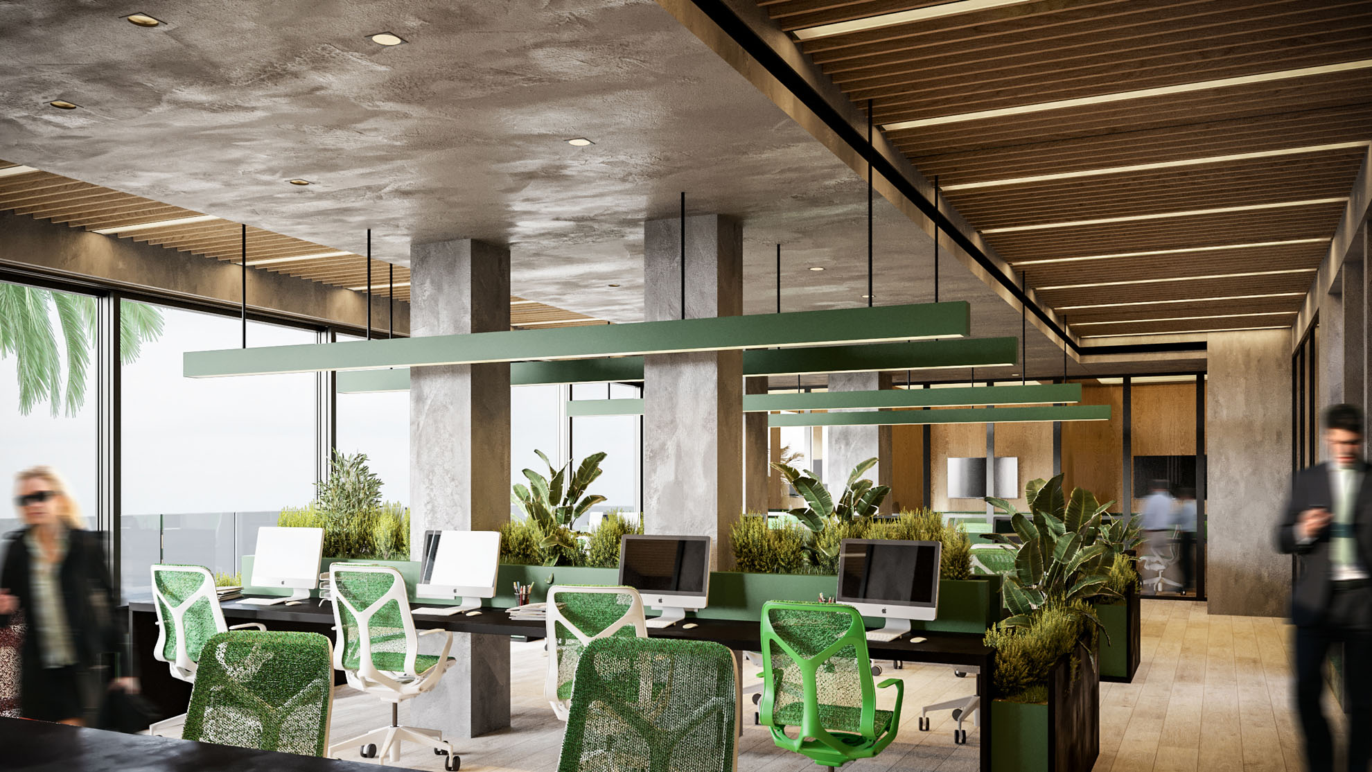 Offices in Germasogeia by Pavlides Associates LLC - Architects - Interior - Lounge Area. Commercial and Offices