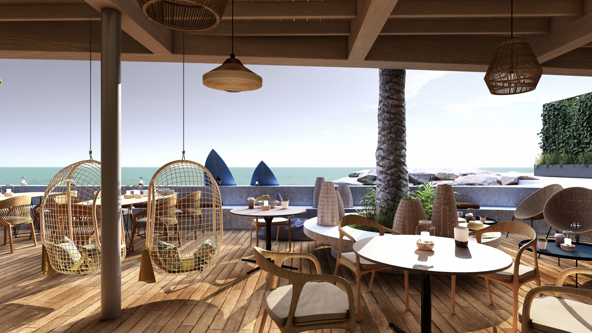 Offices in Germasogeia by Pavlides Associates LLC - Architects - Interior - Lounge Area. Commercial and Offices