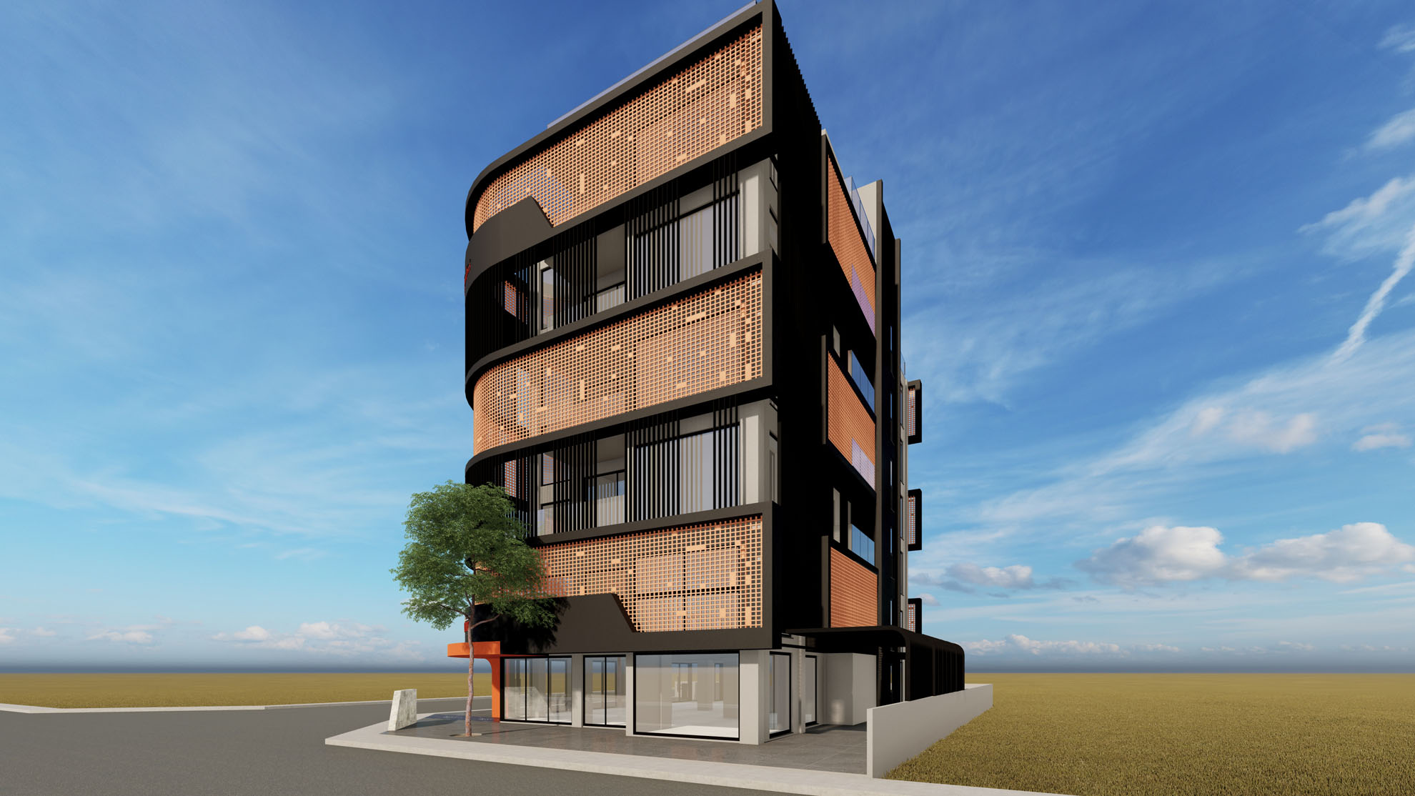 Punin Building by Pavlides Associates LLC - Architects - Street View. Commercial and Offices