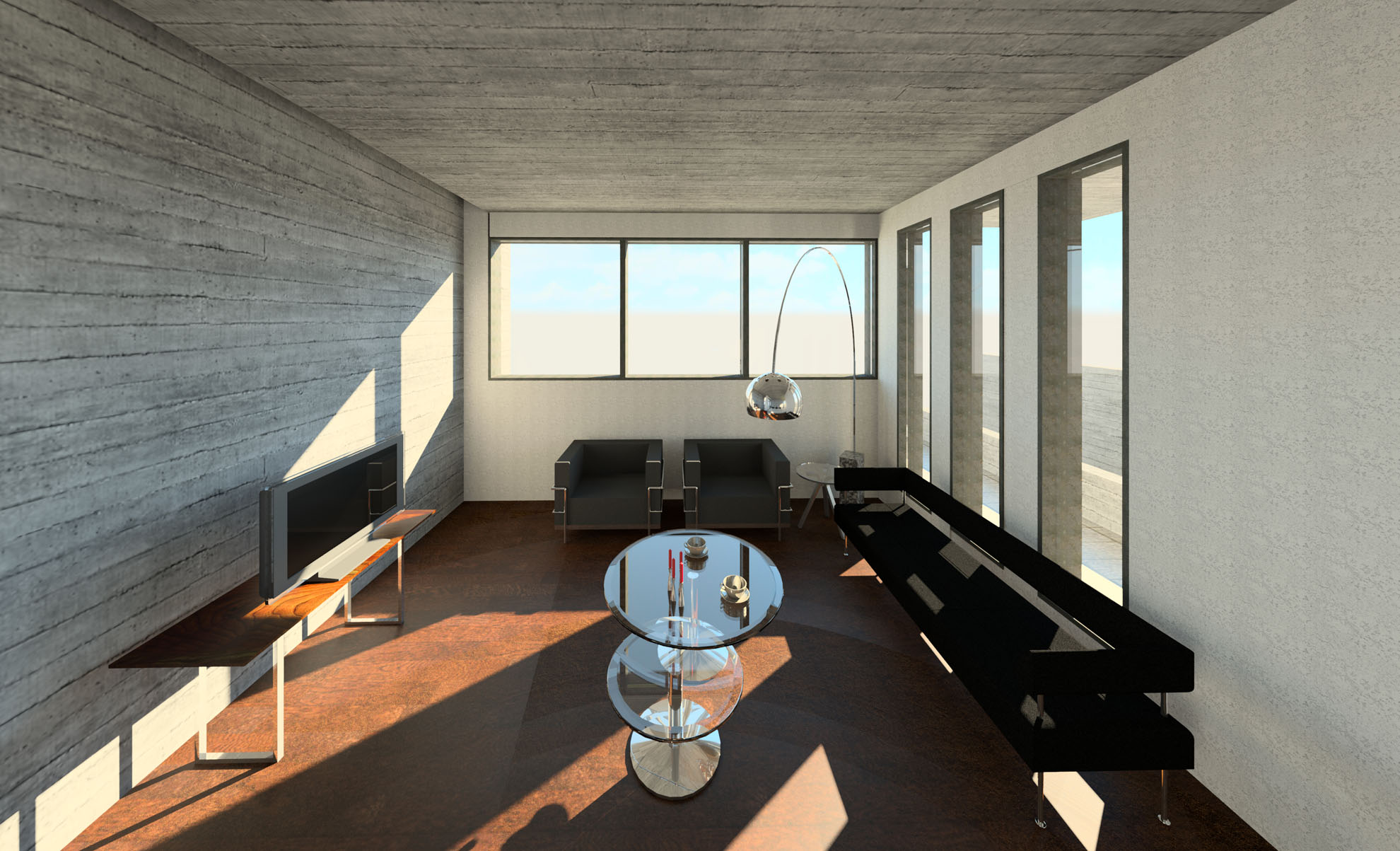 Private Residence in Agios Athanasios by Pavlides Associates LLC - Architects - Living room. RESIDENTIAL projects.