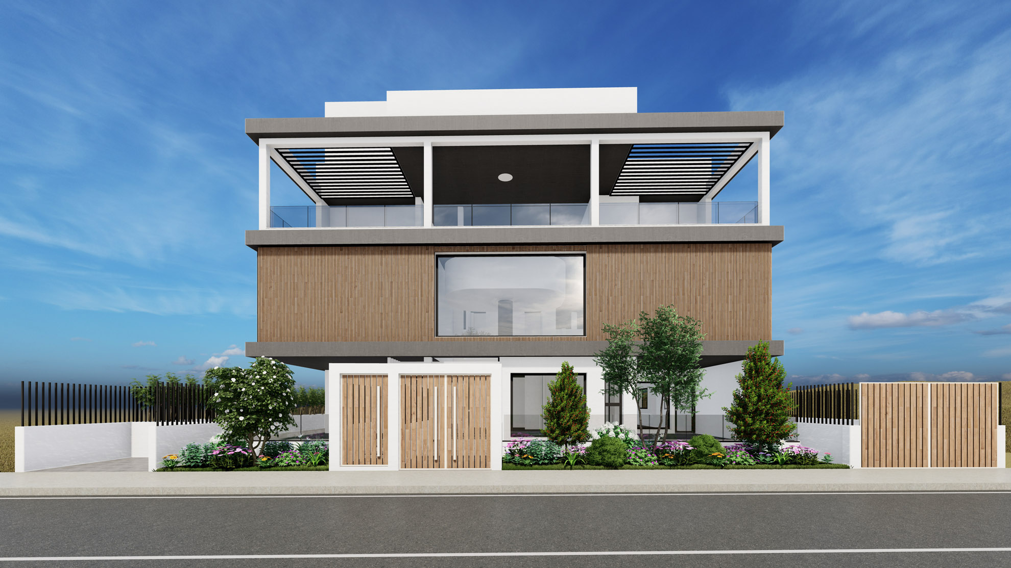 Rehab Center by Pavlides Associates LLC - Architects - Front Street View. HEALTH CARE