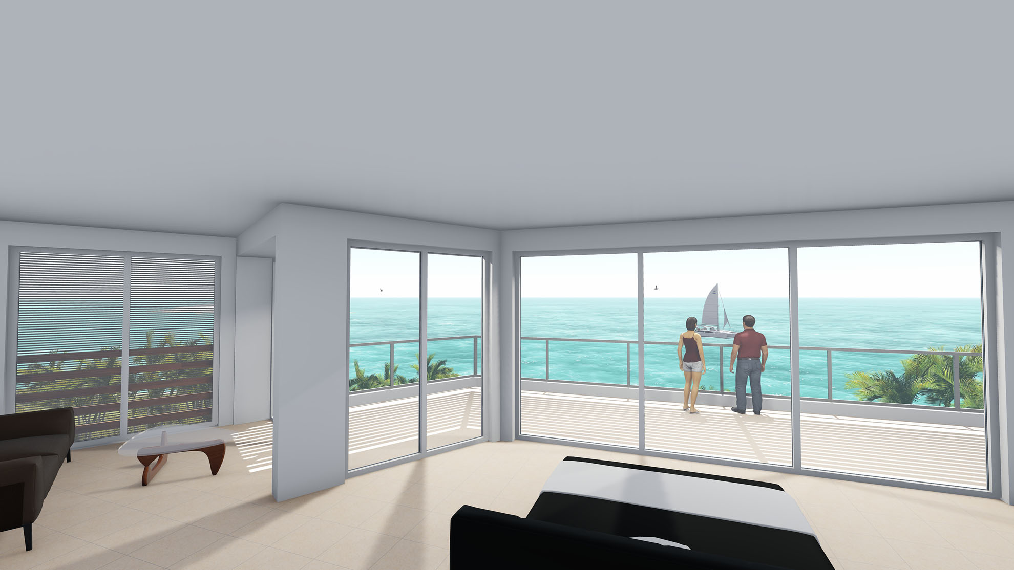Private Beach House by Pavlides Associates LLC - Architects - Sea View Final. RESIDENTIAL projects.