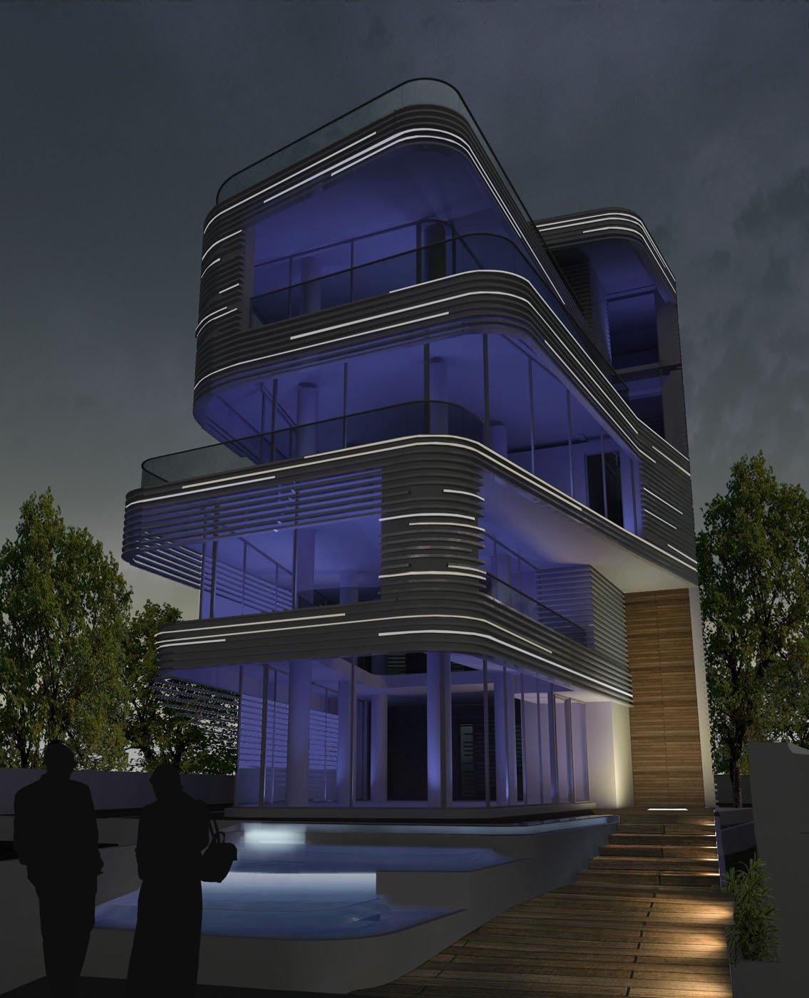 Diamant Building by Pavlides Associates LLC - Architects - Street View. Commercial and Offices