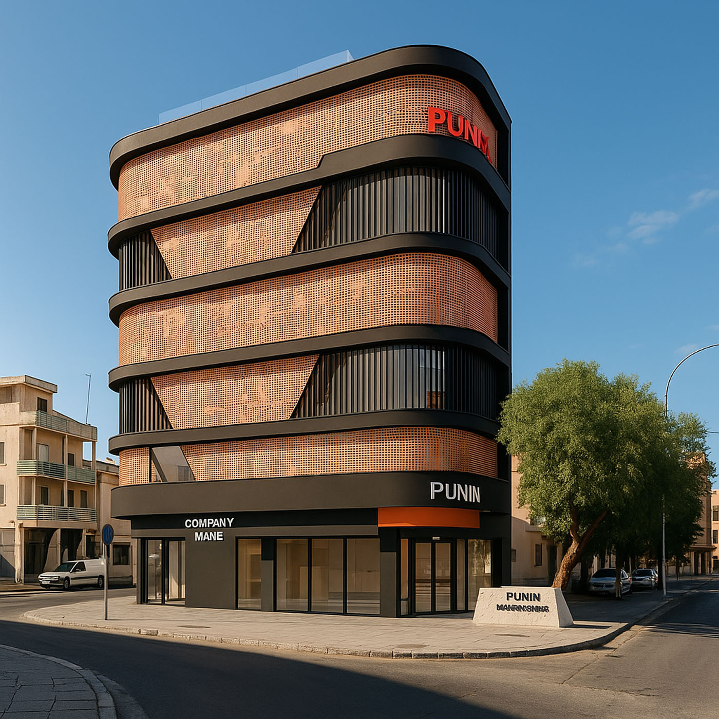 Punin Building by Pavlides Associates LLC - Architects - Street View. Commercial and Offices