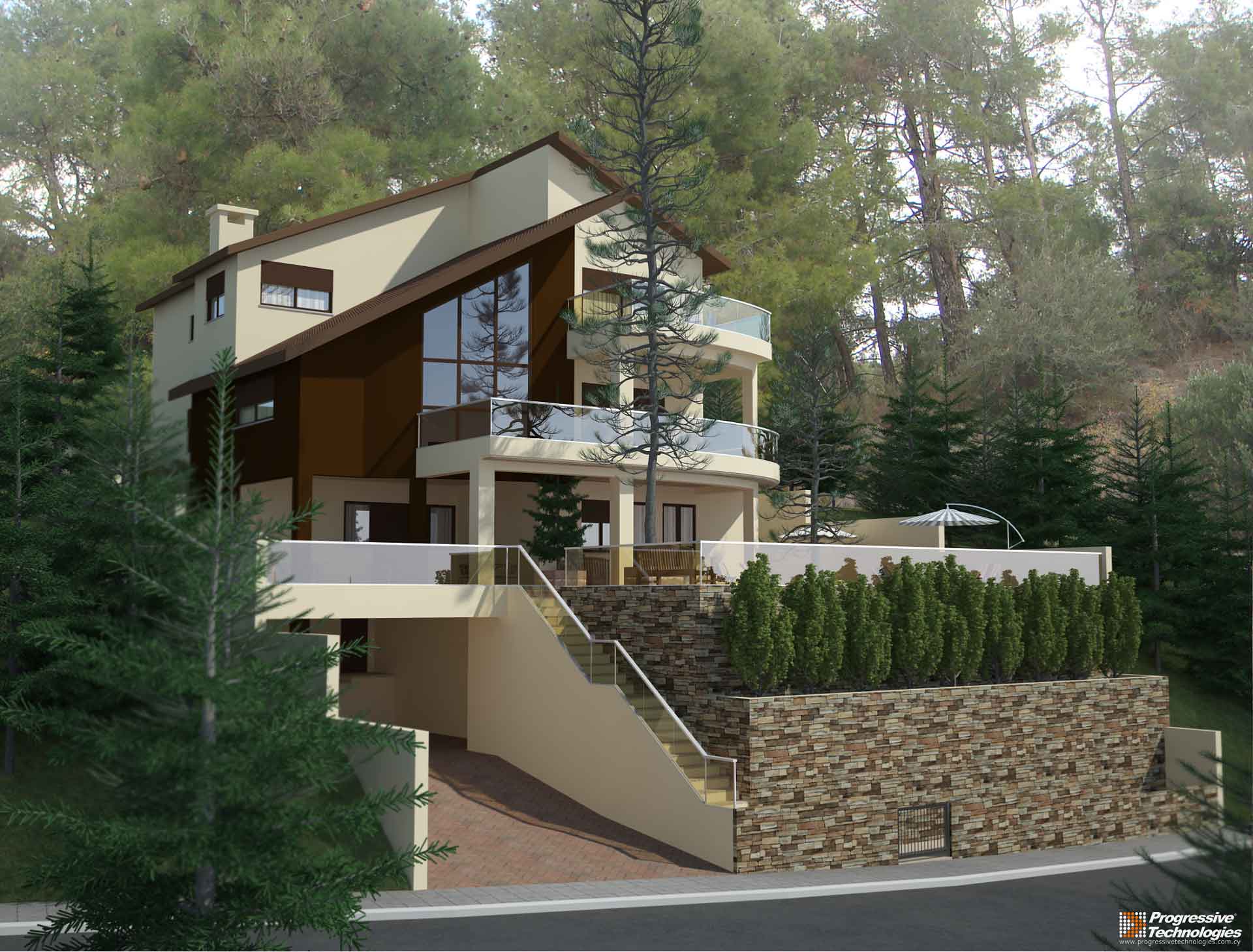 Residence in Moniatis